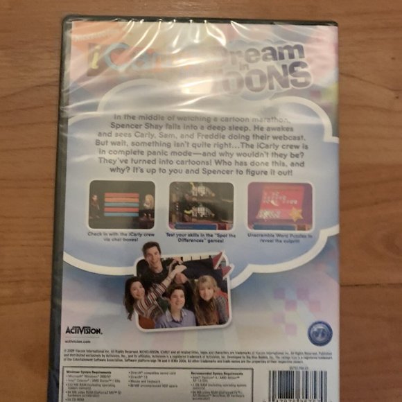 iCarly iDream in Toons PC Game 2009 CD-ROM Video Game - Picture 2 of 6
